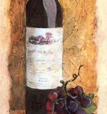 Схема вышивки «Виноградное вино»