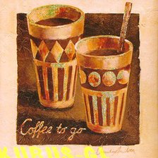Схема вышивки «Сoffe to go...»