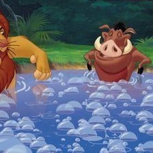 Схема вышивки «король лев»