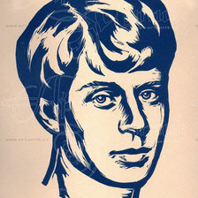 Схема вышивки «есенин»