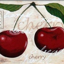 Схема вышивки «Вишня»