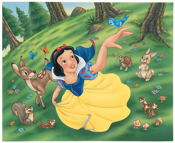 белоснежка - мультфильмы - оригинал