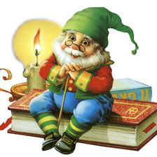 Схема вышивки «гном»