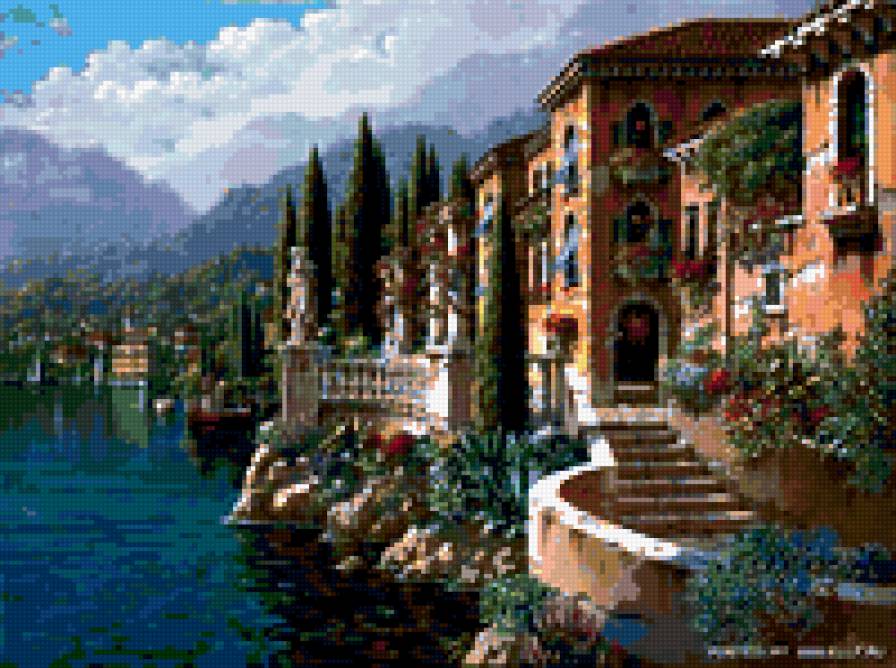 Летняя идилия - дома, море - предпросмотр