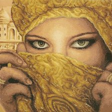 Схема вышивки «восток»