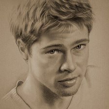 Схема вышивки «бред питт»