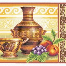 Схема вышивки «Античные вазы»