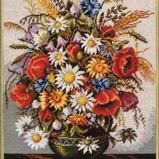 Схема вышивки «Летний букет»
