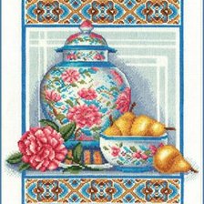 Схема вышивки «Китайский фарфор»