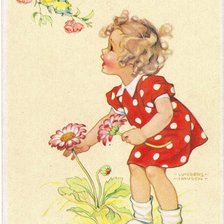 Схема вышивки «старые немецкие открытки»