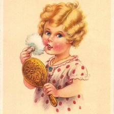 Схема вышивки «старые немецкие открытки»