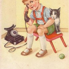 Схема вышивки «старые открытки»