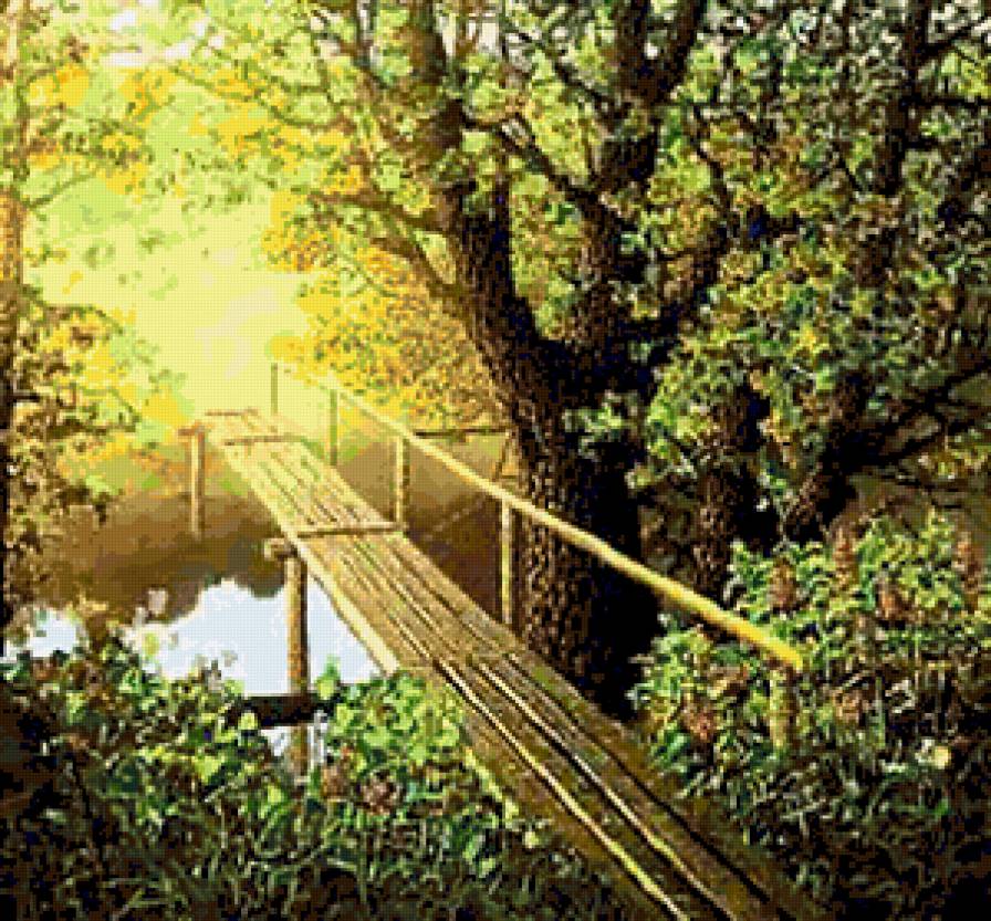 №250506 - природа, река, лето, пейзаж - предпросмотр