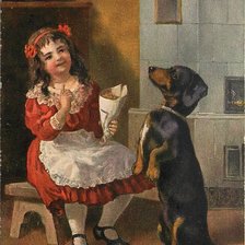 Схема вышивки «старые открытки»