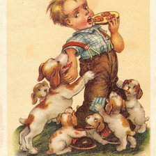 Схема вышивки «старые открытки»