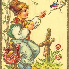 Схема вышивки «старые открытки»