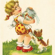 Схема вышивки «старые открытки»