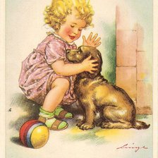 Схема вышивки «старые открытки»