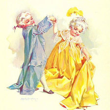 Схема вышивки «В винтажном стиле»