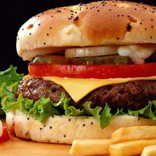 Схема вышивки «гамбургер»