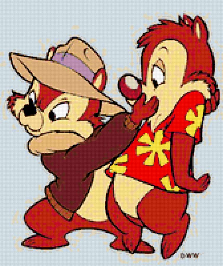 Чип и Деил - мультики - предпросмотр