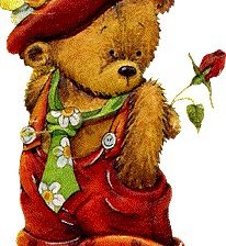 Схема вышивки «МИШКА»