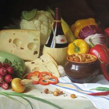 Схема вышивки «натюрморт»