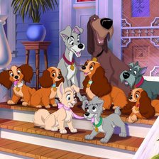 Схема вышивки «серия "мультики"»