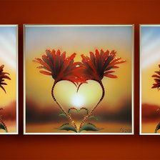 Схема вышивки «Триптих»