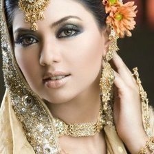 Схема вышивки «индианка 2»