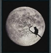 Схема вышивки «киска»