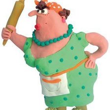 Схема вышивки «К теще на блины?..»