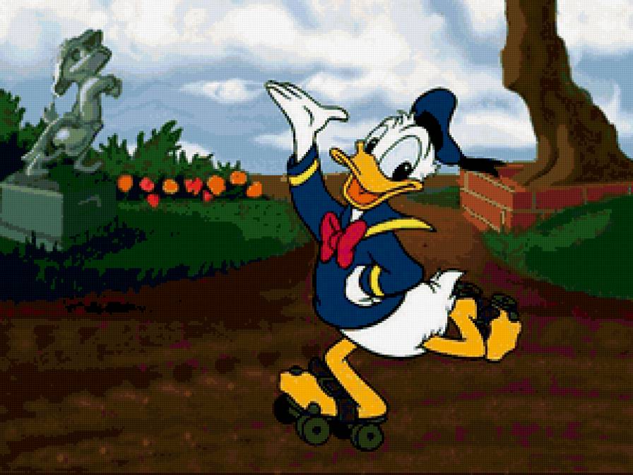 Дональд Дак - мультики, герои мультика, дисней - предпросмотр