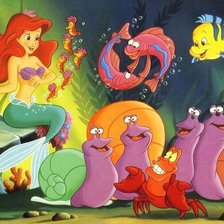 Схема вышивки «русалочка»