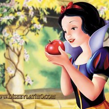 Схема вышивки «белоснежка»