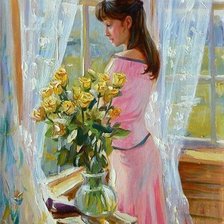 Схема вышивки «Ожидание»