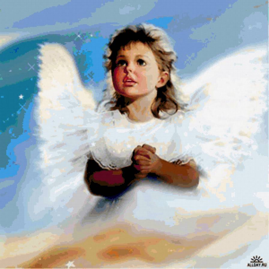 ангелочек Дональда Золана - ангел, дети, девочка - предпросмотр