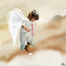 Схема вышивки «ангелочек Дональда Золана»