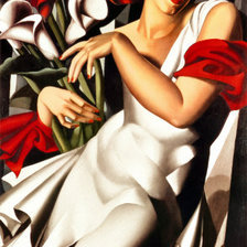 Схема вышивки «lady1»