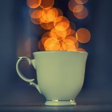 Схема вышивки «чашка»