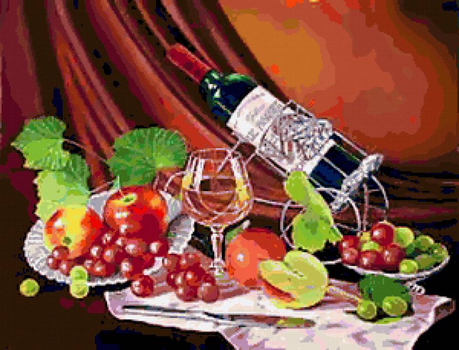 №251241 - натюрморт, кухня, еда, фрукты - предпросмотр