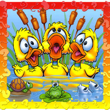 Схема вышивки «уточки»