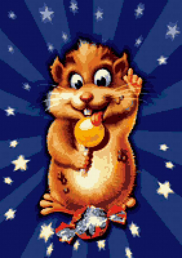 хомячек - мультик, мультяшки, юмор, детская, хомяк, грызуны, зверята - предпросмотр