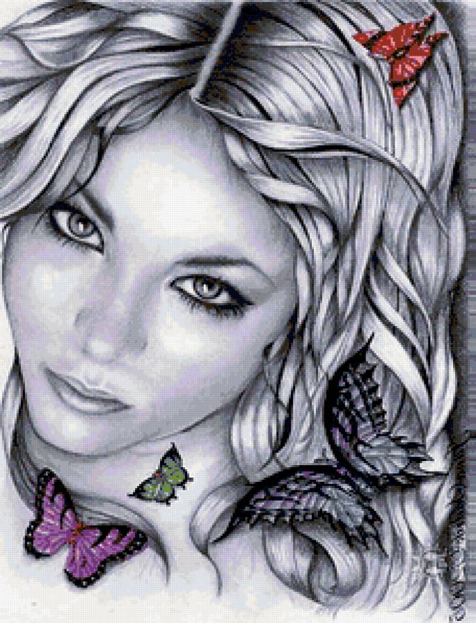 БАБОЧКИ ЛИЦО - бабочки лицо - предпросмотр