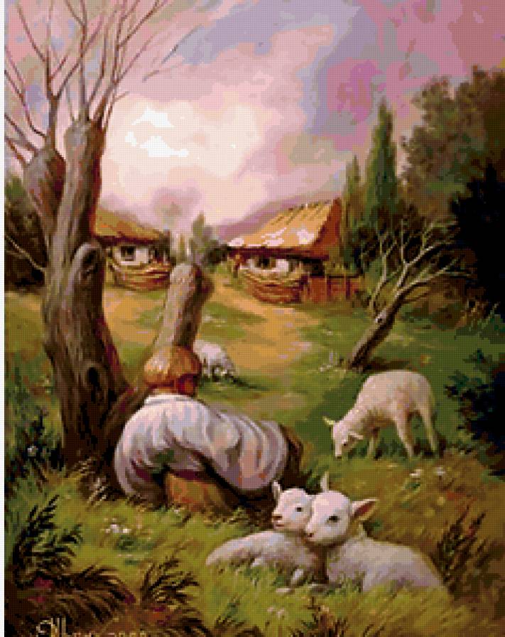 ФИЛОСОФИЯ ЖИЗНИ - полиптих, поралельные мысли, взгляд судьбы, природа - предпросмотр