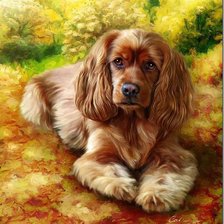 Схема вышивки «Лучший друг»