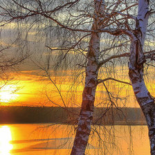 на закате дня