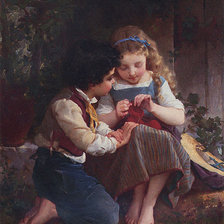 Схема вышивки «юная рукодельница»