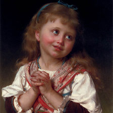 Схема вышивки «просьба»