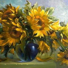 Схема вышивки «sunflowers2»